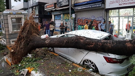 Doludan zarar gören araç sahiplerine uyarı...