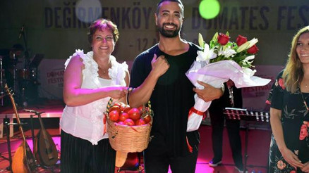 Tan Taşçı, Silivri Domates Festivalindeydi