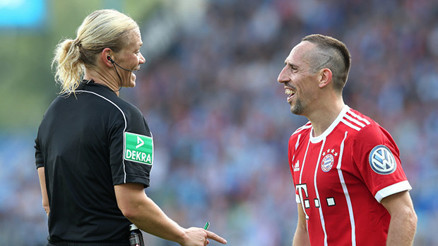 Franck Ribery’den kadın hakeme ilginç şaka