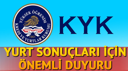 Yurt başvuru sonuçları ne zaman açıklanacak KYK başvurularında meraklı bekleyiş..
