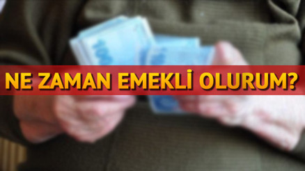 Ne zaman emekli olurum Emeklilik tarihi sorgulama ekranı