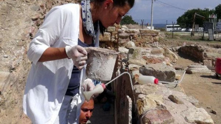 Parion Antik Kentine kertenkele tehdidi