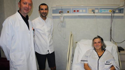Kilo verip karaciğer nakli olan anne- oğul çifte bayram yapıyor