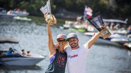 Red Bull Cliff Divingin dördüncü ayağında, zafer Aldridgein