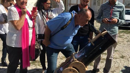 Öğretmenler, astronomi semineri için Ayvalıkta buluştu