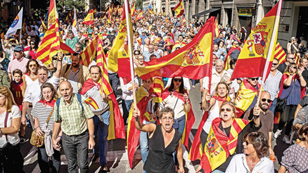 Birlikçiler sokakta