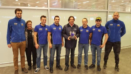 Avrupa Ralli şampiyonları yurda döndü