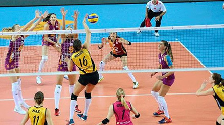 VakıfBank, Galatasaraya set vermedi