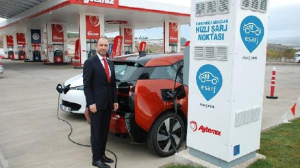 Aytemiz istasyonları elektrikli araçlara hizmet veriyor