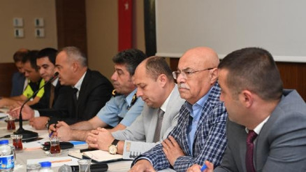 Konyaaltında güvenlik toplantısı