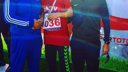 Engelli genç sporcunun madalya başarısı