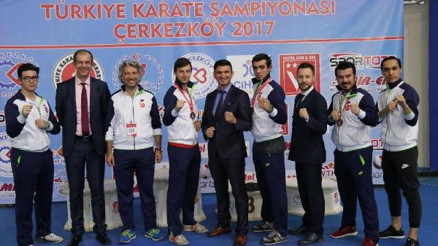 Karatenin kalbi Çerkezköyde attı