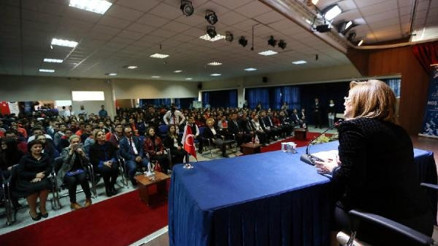 GKV, Kariyer gününde Fatma Şahin’i ağırladı