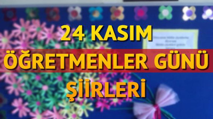 Değerli öğretmenlerimize özel en güzel ve anlamlı Öğretmenler Günü şiirleri