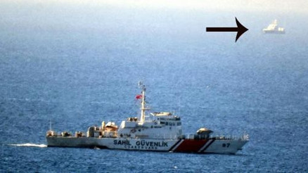 Yunan sahil güvenlik botu Kardaka yaklaşamadı