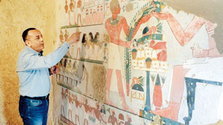 Nur topu gibi iki mumyamız oldu