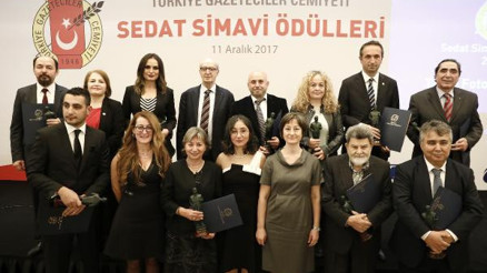 TGC Sedat Simavi Ödülleri sahiplerini buldu