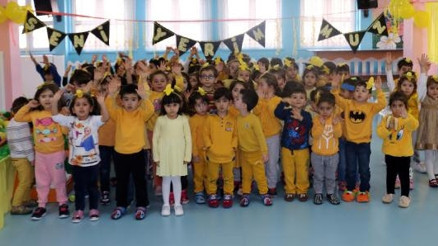 Anaokulu öğrencilerine vitamin partisi düzenlendi