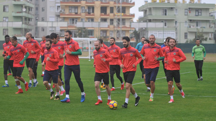 Aytemiz Alanyasporda maç hazırlıkları başladı