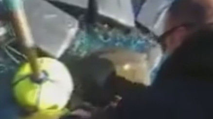 Sahil güvenlik görünce şoke oldu