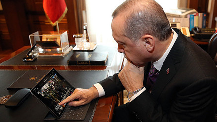 Cumhurbaşkanı Erdoğanın seçtiği üç fotoğraf