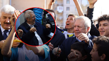 Aziz Yıldırımdan açılış törenine damga vuran hareket Manası ortaya çıktı