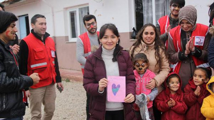 Miniklere kış yardımı