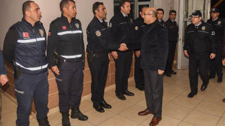 Vali Demirtaştan yeni yıl ziyaretleri