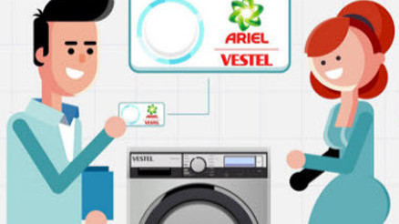 Vestel ve P&G yaptı: Tek tuşla deterjan siparişi