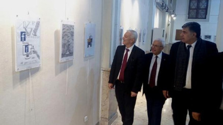Aydın Doğan Uluslararası Karikatür Yarışması Sergisi Adanada açıldı/Ek fotoğraflar