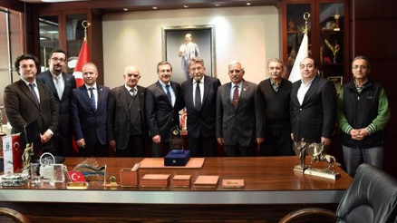 Ziraat Mühendisleri Odasından Ataça ziyaret