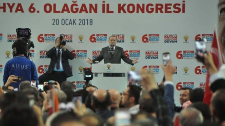 Cumhurbaşkanı Erdoğan: Afrin operasyonu sahada fiilen başlamıştır; bunu Münbiç takip edecek