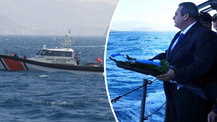 Yunanistan Savunma Bakanına Kardak hüsranı... Yunanistan Savunma Bakanına Kardak hüsranı...