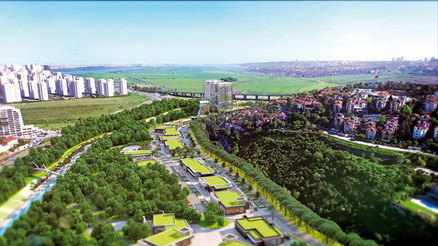 ‘Bahçeşehir Gölet’te sona yaklaşıldı