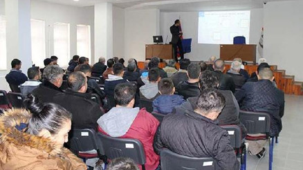 Denetimli serbestlik yükümlülerine sivil savunma eğitimi