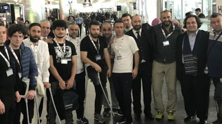 Ampute Milli Takımı Umre ziyaretine  gitti