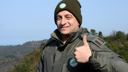 Milli Parklar şefinden yamaç paraşütlü denetim