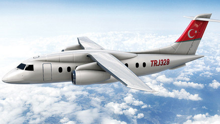 Yerli yolcu uçağı rafa kalktı