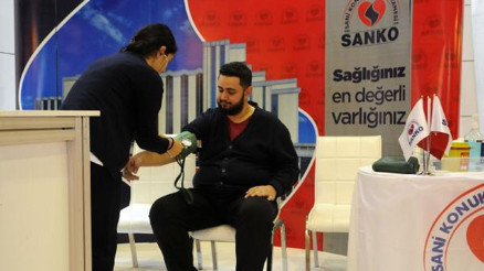 Sankodan PENTEX fuarında sağlık hizmeti