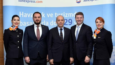 SunExpressten 2017 yılında rekor büyüme