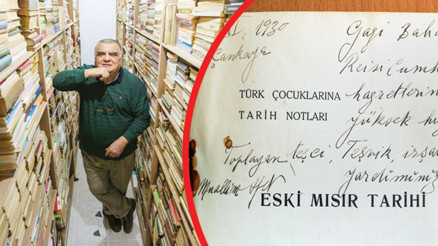 O bir ‘profesyonel biriktirici’ 6 depoda 160 bin kitap O bir ‘profesyonel biriktirici’ 6 depoda 160 bin kitap