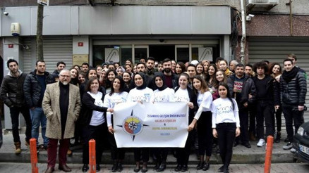 Görme engellilerin sesli kütüphanesi GETEMe sesli kitap bağışı yapıldı