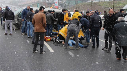 İstanbuldaki kazadan fotoğraflar