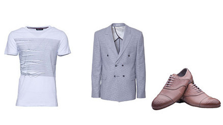 İlkbahar-Yaz Erkek Modasında milenyum mavisi ve tropikal desenler moda