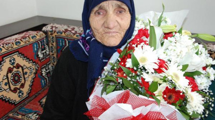 85 yaşında ilk kez Kadınlar Gününü kutladı