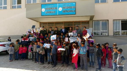Jandarmadan öğrencilere trafik eğitimi