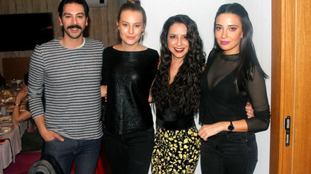 Dizi seti gibi doğum günü partisi