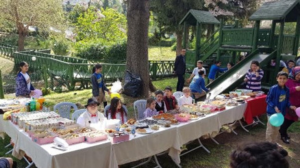 Down sendromlu çocuklar moral depoladı