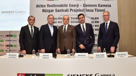 Akfen Yenilenebilir Enerji, 1.6 milyar TL yatırımla 242 MWlık 4 rüzgar santrali projesine başlıyor