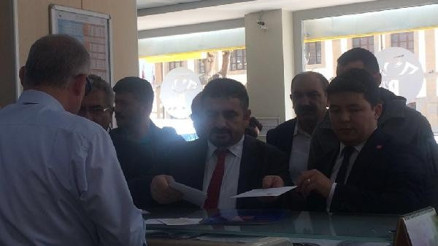 Çorumda CHPliler, AK Partili milletvekillerine mektup gönderdi